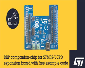 ST, DRP 애플리케이션에 최적화된 USB 타입-C 포트 보호 IC 발표